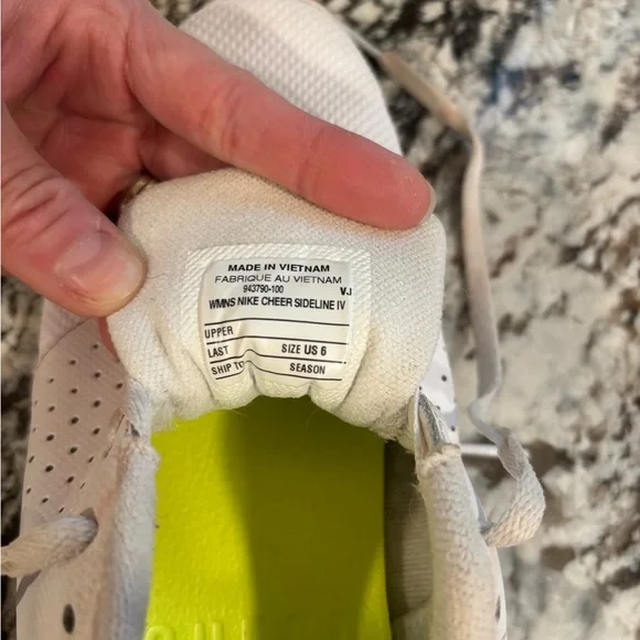 Nike Women's All-White Athletic Sneakers - Picture 8 of 10